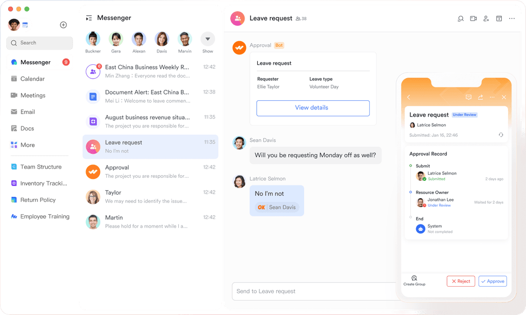 Approval Feature